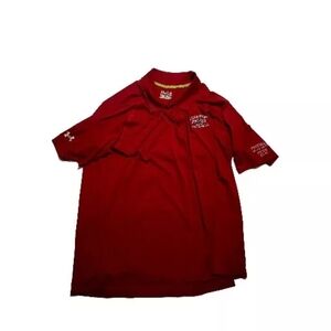 Arkansas State Football Under Armour Loose 2XL Red Polo